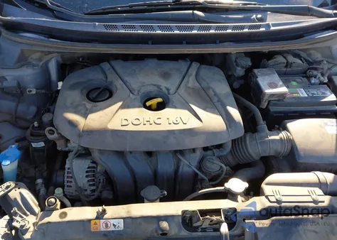 2012 Hyundai Elantra Gls (Ulsan Plant) из США, поврежденный, VIN KMHDH4AE2CU356888